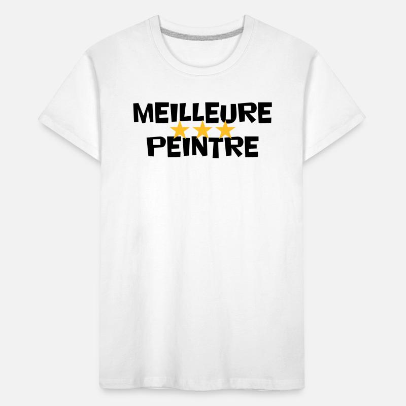 Best Painter Kids' Premium Organic T-Shirt