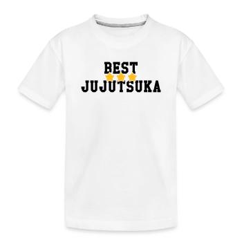 Jujutsu Jiu Jitsu Jiujitsu Ju-jitsu Jiu-jitsu - Kids' Premium Organic T-Shirt - white - Front