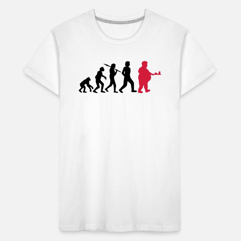 Évolution de la restauration rapide T-shirt bio Premium Enfant