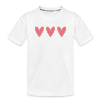 MERES FESTIVAL. MOM. MOM. MUM. MAMA. FEAST - Kids' Premium Organic T-Shirt - white - Front