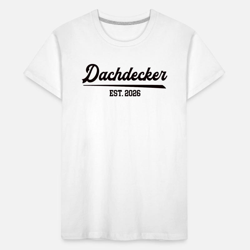 Roofer 2026 Occupation Roofing Apprentice Apprentice Kids' Premium Organic T-Shirt