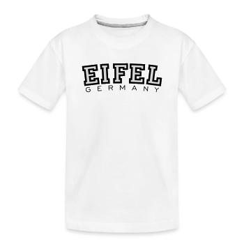 Eifel Germany - Kinder Premium Bio T-Shirt - Weiß - Vorne