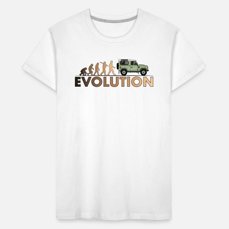 Defender 90 Evolution Kids' Premium Organic T-Shirt