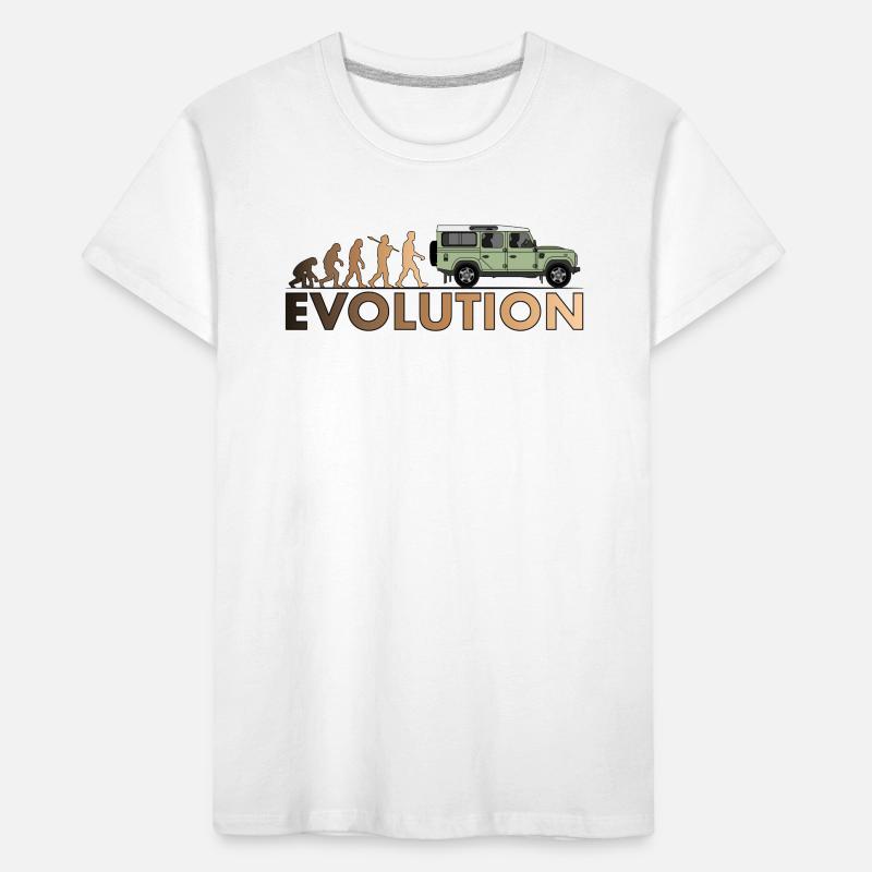 Defender 110 Evolution Kids' Premium Organic T-Shirt