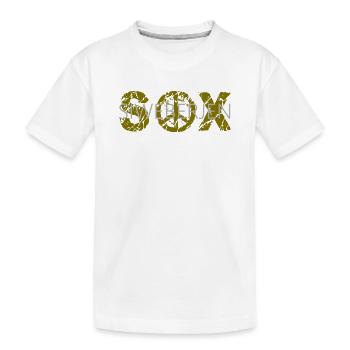 Siweberjen Sox, Saxon de Transylvanie - T-shirt bio Premium Enfant - blanc - Devant