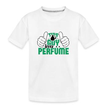 Parfüm Fragrance Perfüm Perfume Parfum Duft - T-shirt bio Premium Enfant - blanc - Devant