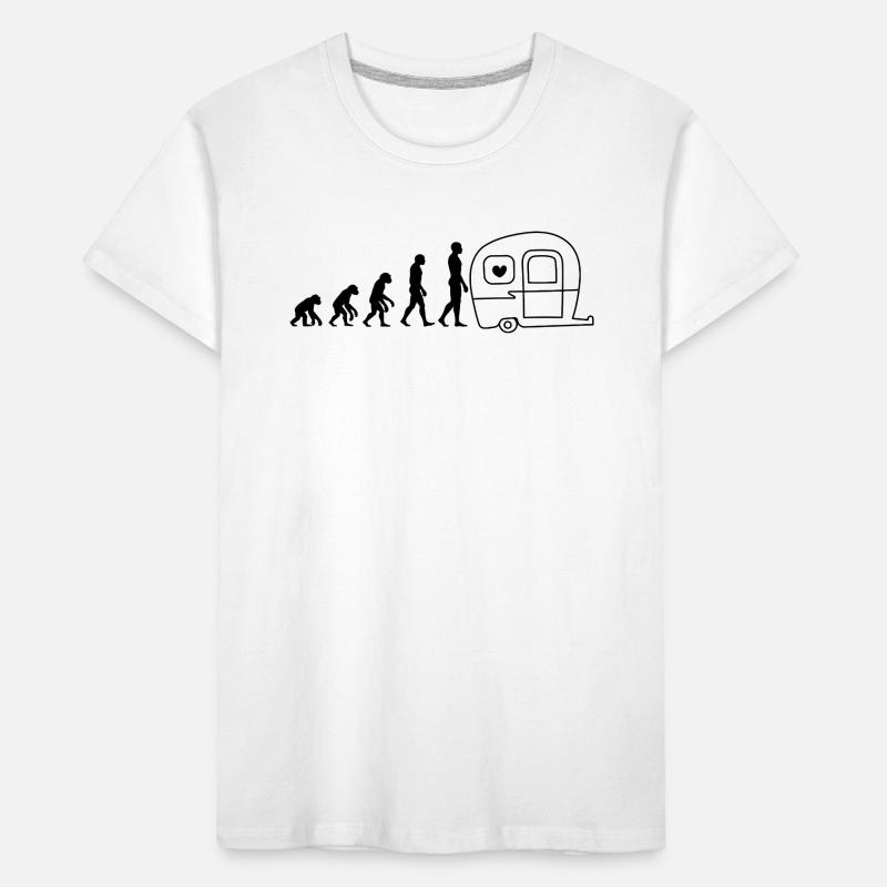 EVOLUTION CAMPING! WOHNMOBIL VANLIFE Kinder Premium Bio T-Shirt