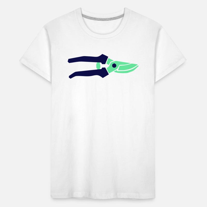Pruning Shears Roses Tool Kids' Premium Organic T-Shirt