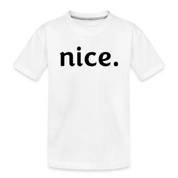 Sympa. - T-shirt bio Premium Enfant - blanc - Devant
