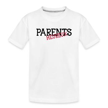 Parents heureux ! - T-shirt bio Premium Enfant - blanc - Devant