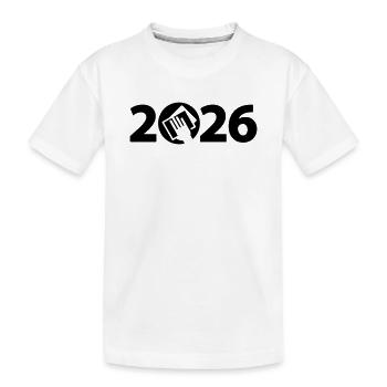 Spring Cleaning 2026, Annual Cleaning 2026, Plaster 2026 - Kids' Premium Organic T-Shirt - white - Front