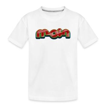 Bonjour - T-shirt bio Premium Enfant - blanc - Devant