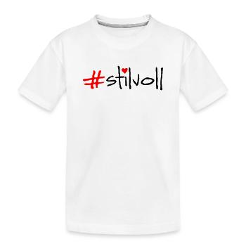 chic - T-shirt bio Premium Enfant - blanc - Devant
