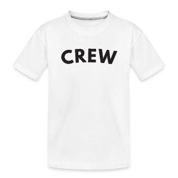 équipage - T-shirt bio Premium Enfant - blanc - Devant