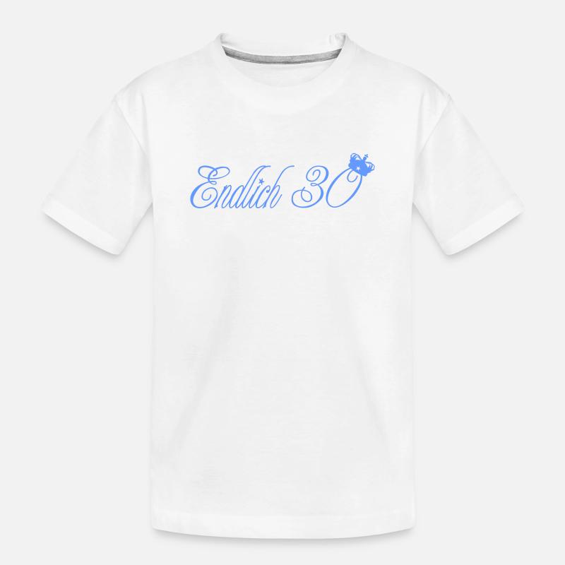 endlich_30 - T-shirt bio Premium Enfant - blanc