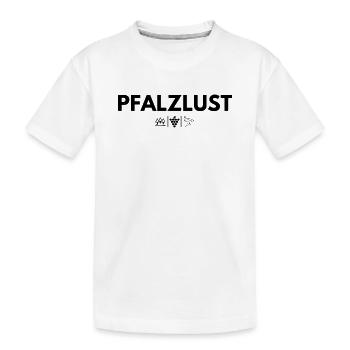 Heimatliebe Pfalzlust - T-shirt bio Premium Enfant - blanc - Devant
