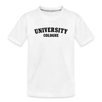 University Cologne - Kids' Premium Organic T-Shirt - white - Front