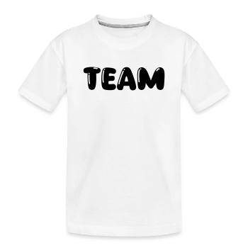 Équipe - T-shirt bio Premium Enfant - blanc - Devant