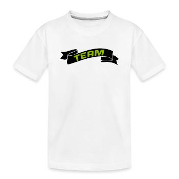 Équipe - T-shirt bio Premium Enfant - blanc - Devant