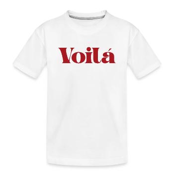 Le tour est joué - T-shirt bio Premium Enfant - blanc - Devant
