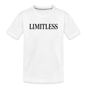 Illimité - T-shirt bio Premium Enfant - blanc - Devant