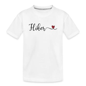 randonneur - T-shirt bio Premium Enfant - blanc - Devant