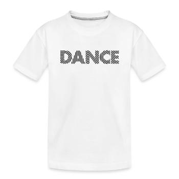 Hypno Dance – Hypnotischer Party & Club Style - Kinder Premium Bio T-Shirt - Weiß - Vorne