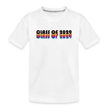 Class of 2029 - T-shirt bio Premium Enfant - blanc - Devant