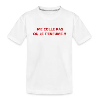Diesel  - T-shirt bio Premium Enfant - blanc - Devant