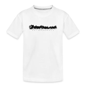 Schwarzwald Panorama - Kinder Premium Bio T-Shirt - Weiß - Vorne