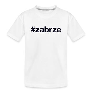 Zabrze Polska Polen - Kinder Premium Bio T-Shirt - Weiß - Vorne