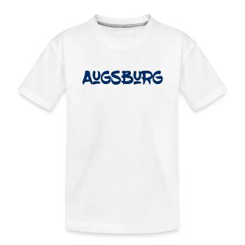 Augsburg - Bayern - Schwaben - Friedberg - Kinder Premium Bio T-Shirt - Weiß - Vorne