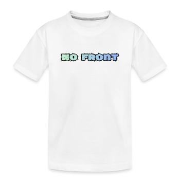 Pas de front, pas de reproche, langage de jeunesse - T-shirt bio Premium Enfant - blanc - Devant