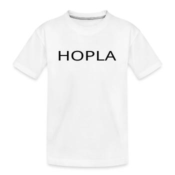 Hopla - T-shirt bio Premium Enfant - blanc - Devant