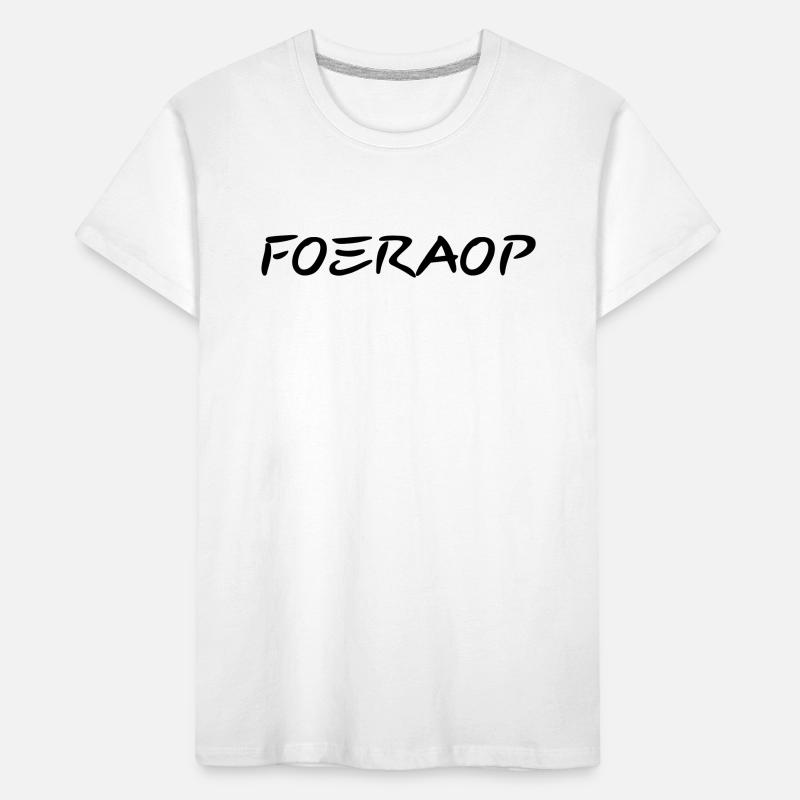 Foeraop - Antwerp dialect Kids' Premium Organic T-Shirt