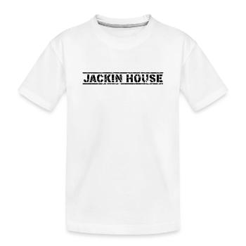 Jackin House - Kinder Premium Bio T-Shirt - Weiß - Vorne