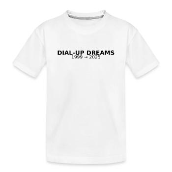 RÊVES D’ACCÈS COMMUTÉ - T-shirt bio Premium Enfant - blanc - Devant