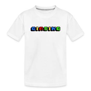 Giasing Pixel Giesing Munich 089 Minga - T-shirt bio Premium Enfant - blanc - Devant
