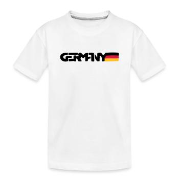 Allemagne - T-shirt bio Premium Enfant - blanc - Devant