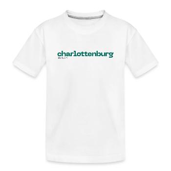 Charlottenburg Berlin - Simples schönes Design - Kinder Premium Bio T-Shirt - Weiß - Vorne