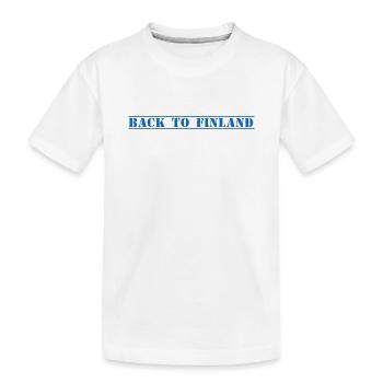 Finlande Finlande - T-shirt bio Premium Enfant - blanc - Devant