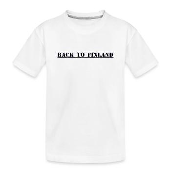 Finlande Finlande - T-shirt bio Premium Enfant - blanc - Devant