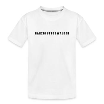 Härzbluetobwalder Kanton Obwalden - Kinder Premium Bio T-Shirt - Weiß - Vorne
