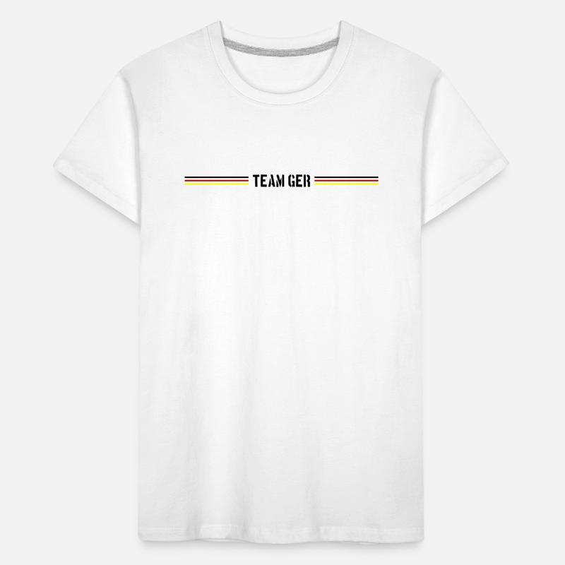 Team Germany Germany Flag Kids' Premium Organic T-Shirt