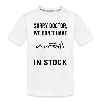 Citation de pharmacie amusante - T-shirt bio Premium Enfant - blanc - Devant