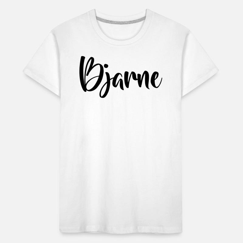 First name - Bjarne Kids' Premium Organic T-Shirt