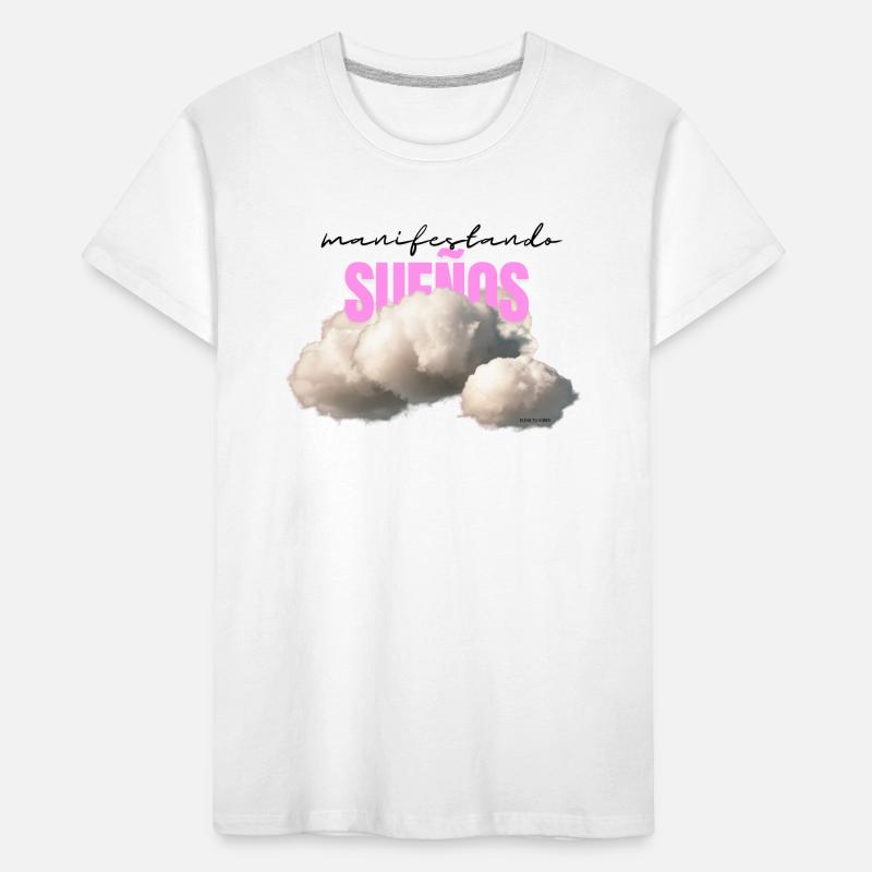 MANIFESTANDO SUEÑOS Camiseta orgánica premium niños