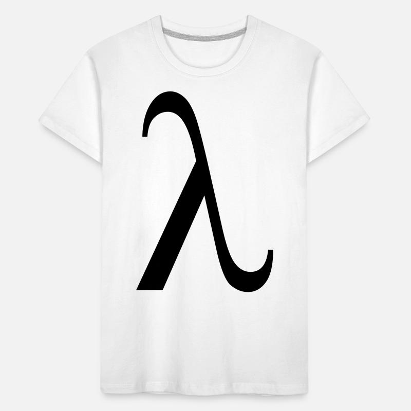 lambda greek Kids' Premium Organic T-Shirt