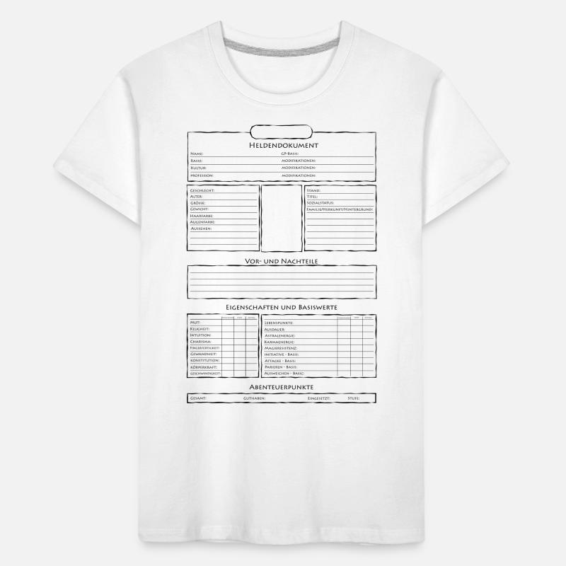 Heldendokuemt Kinder Premium Bio T-Shirt