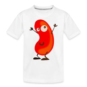 haricots légume légumes de haricots de vegetables5 - T-shirt bio Premium Enfant - blanc - Devant